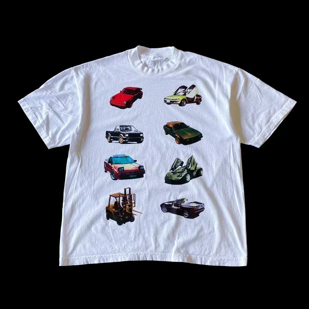 Streetwear Graphic Tee – Y2K Aesthetic Unisex T-Shirt - SAGGIN DREAMS