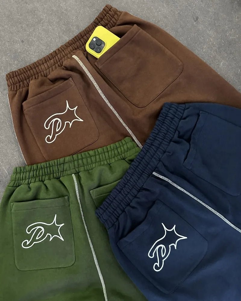 Y2K Unisex Streetwear Sweatpants – Relaxed Fit - SAGGIN DREAMS