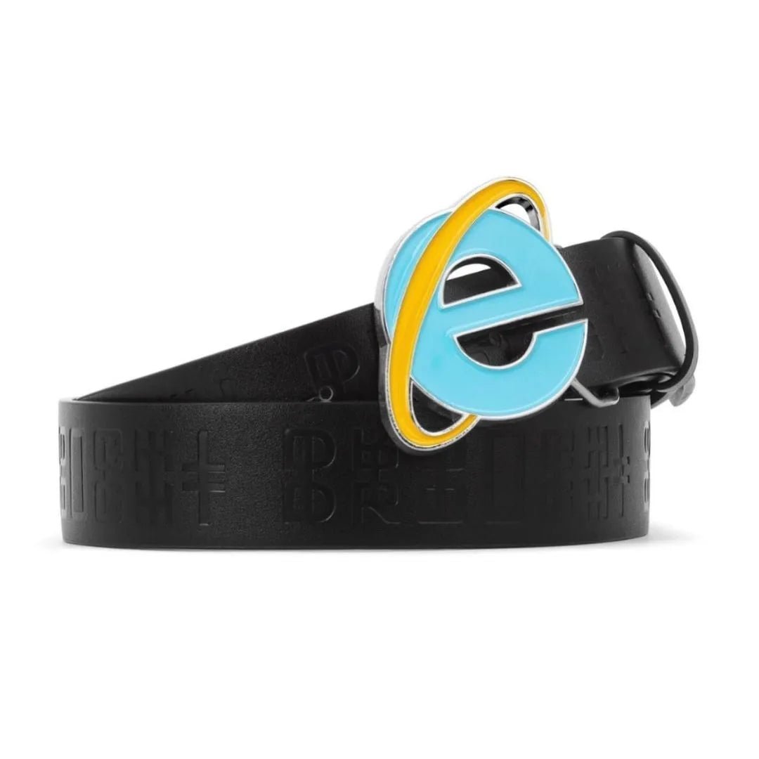 Aesthetic Window Explorer Belt – Y2K Leather Streetwear - SAGGIN DREAMS