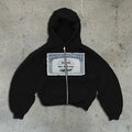 Dollar Bill Zip Up - SAGGIN DREAMS