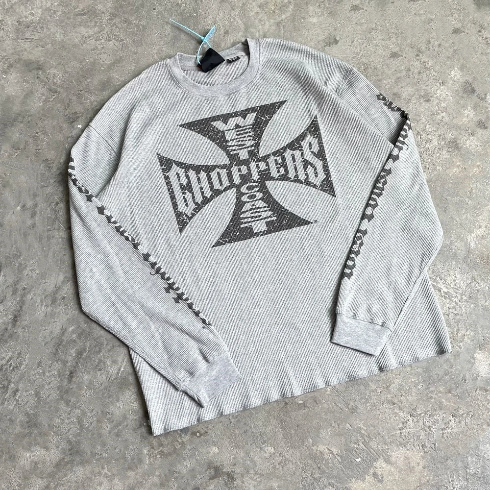Vintage Oversized Y2K Long Sleeve Tee – Streetwear - SAGGIN DREAMS
