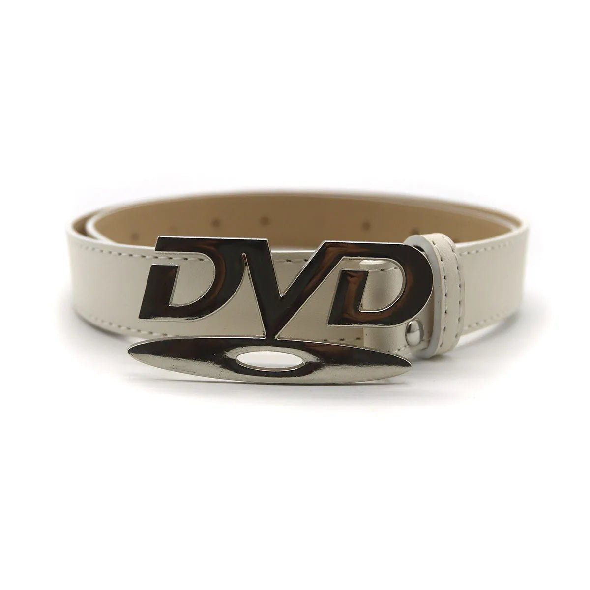 Nostalgic DVD Belt – Y2K Retro Streetwear Accessory - SAGGIN DREAMS