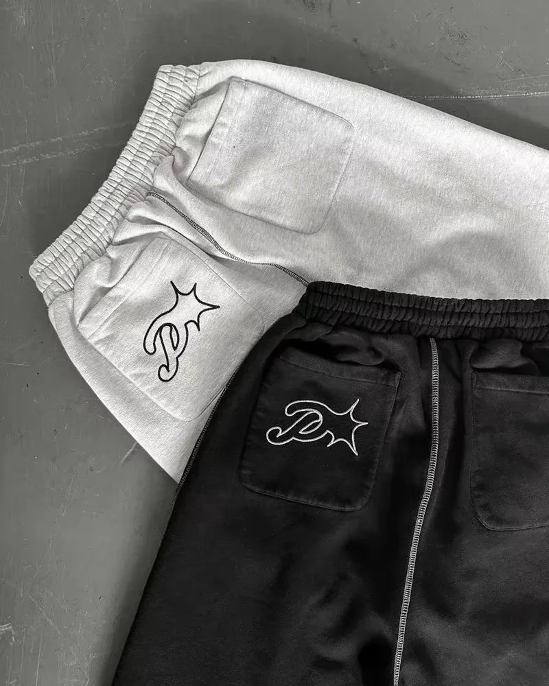 Y2K Unisex Streetwear Sweatpants – Relaxed Fit - SAGGIN DREAMS