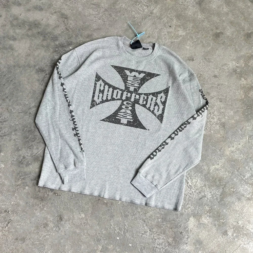 Vintage Oversized Y2K Long Sleeve Tee – Streetwear - SAGGIN DREAMS