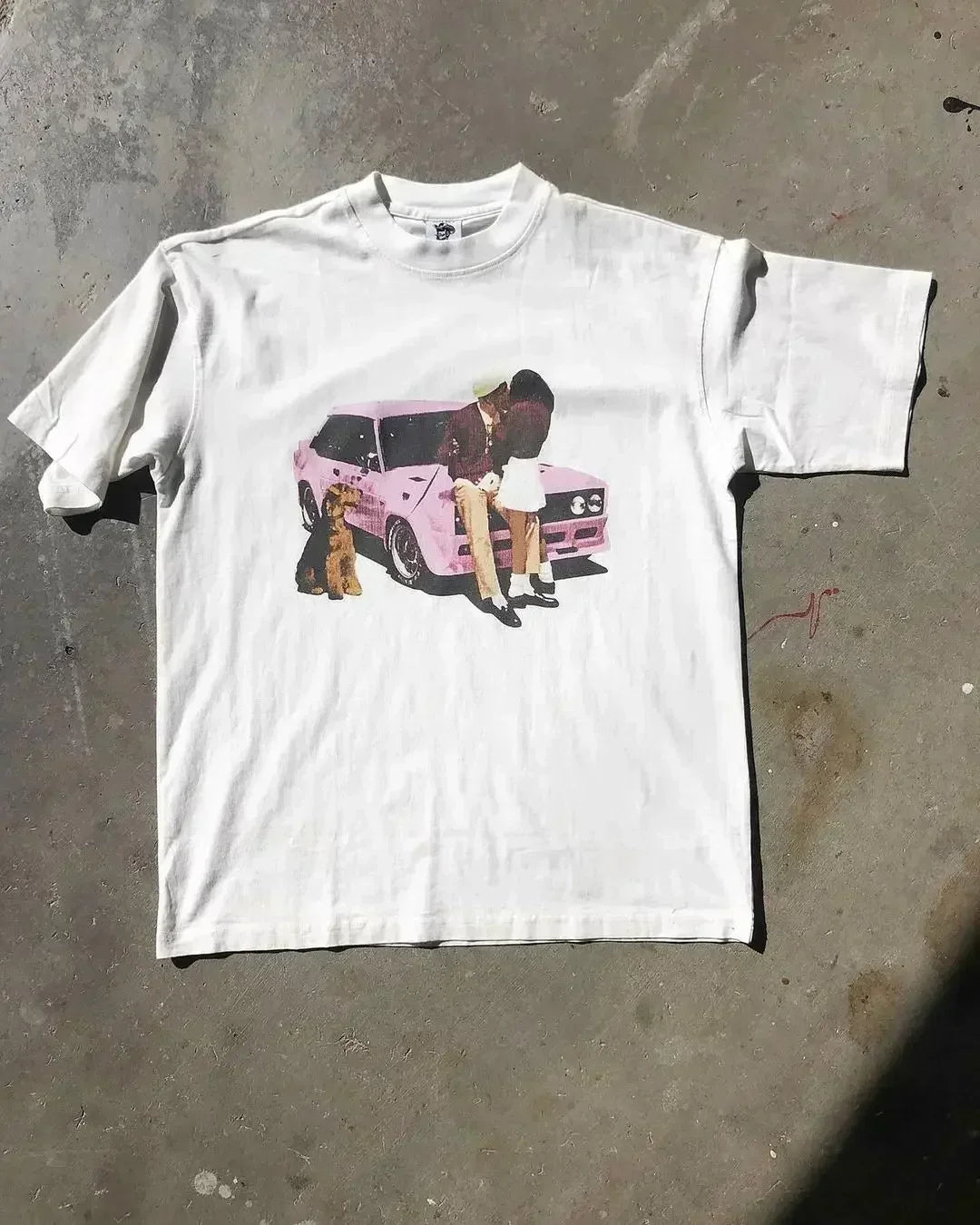 Streetwear Graphic Tee – Y2K Aesthetic Unisex T-Shirt - SAGGIN DREAMS