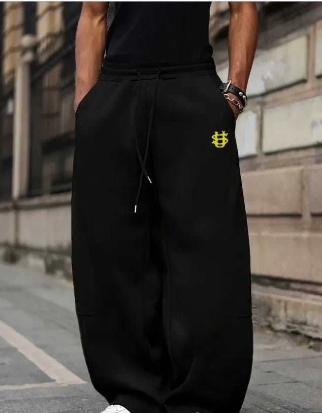 American Barrel Streetwear Sweatpants – Y2K Wide Leg - SAGGIN DREAMS