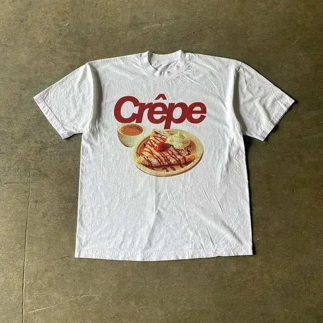 Streetwear Graphic Tee – Y2K Aesthetic Unisex T-Shirt - SAGGIN DREAMS