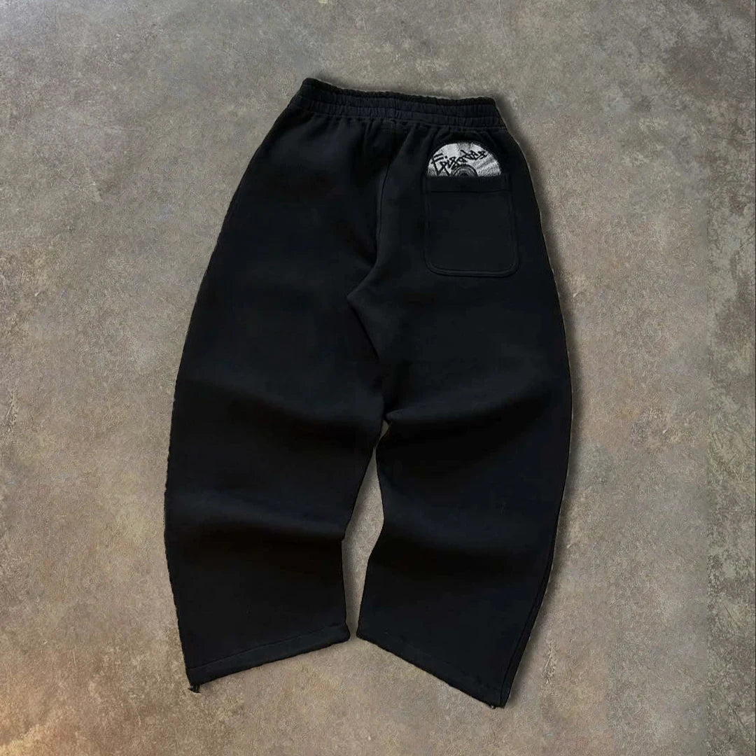 Street Style Sweatpants – Y2K Streetwear Essential - SAGGIN DREAMS