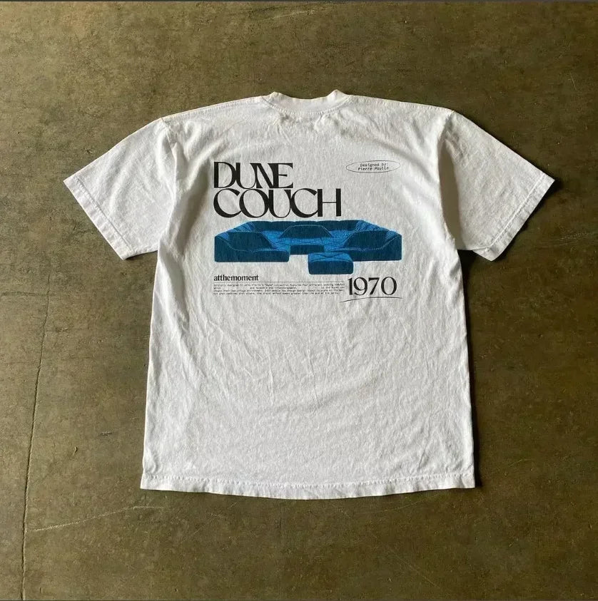 Streetwear Graphic Tee – Y2K Aesthetic Unisex T-Shirt - SAGGIN DREAMS