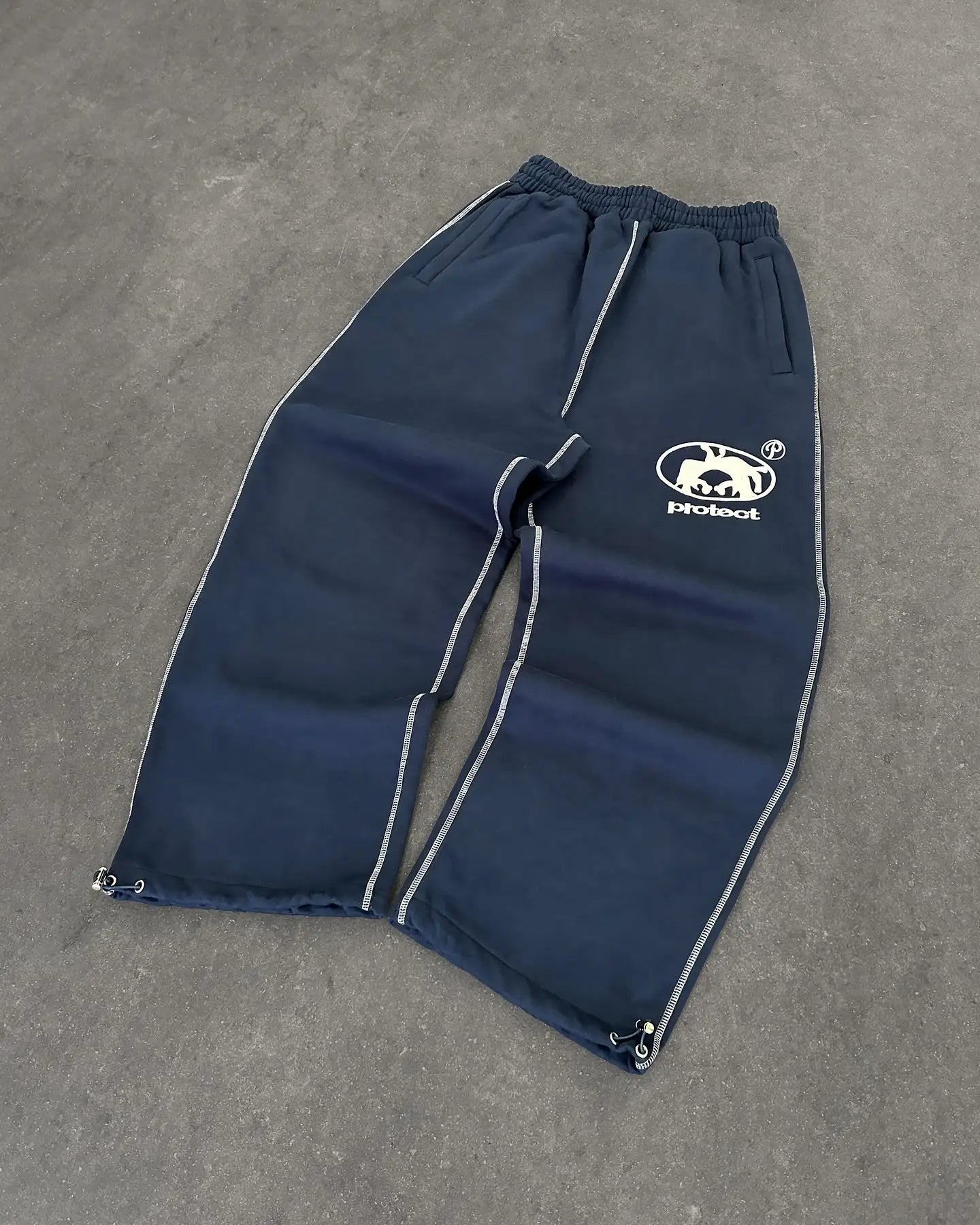 Y2K Unisex Streetwear Sweatpants – Relaxed Fit - SAGGIN DREAMS