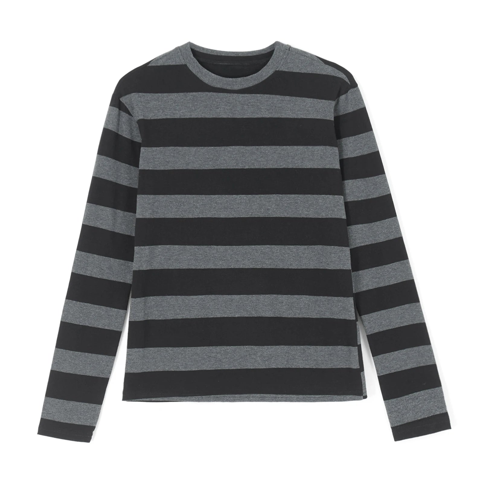 Y2K Baggy Striped Long Sleeve Shirt – Oversized Streetwear - SAGGIN DREAMS