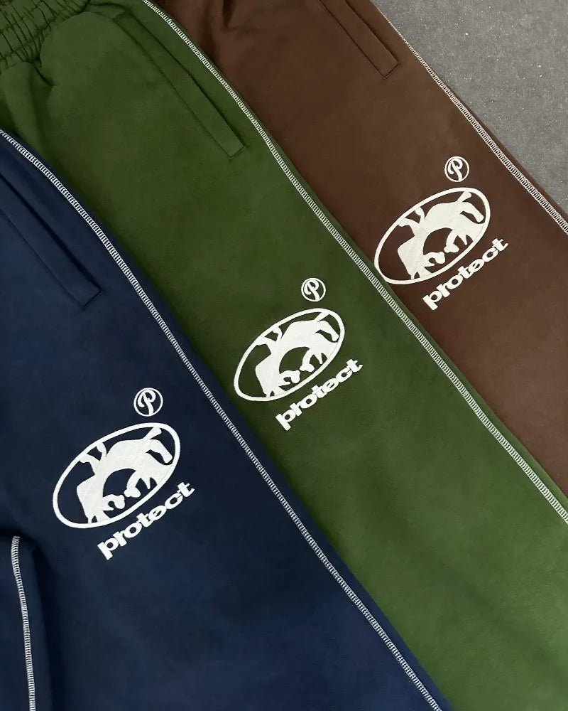 Y2K Unisex Streetwear Sweatpants – Relaxed Fit - SAGGIN DREAMS